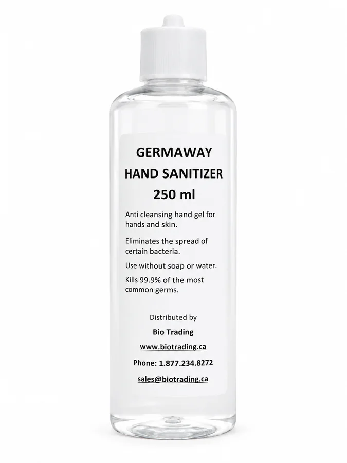 Désinfectant pour les mains GermAway (250 ml)