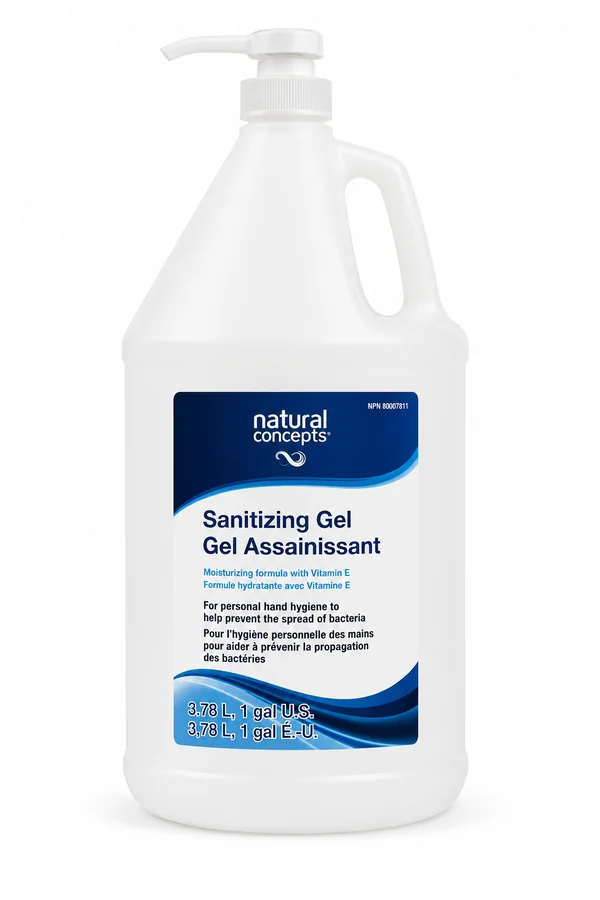 Désinfectant pour les mains gel (1 gallon · 3,78 L)