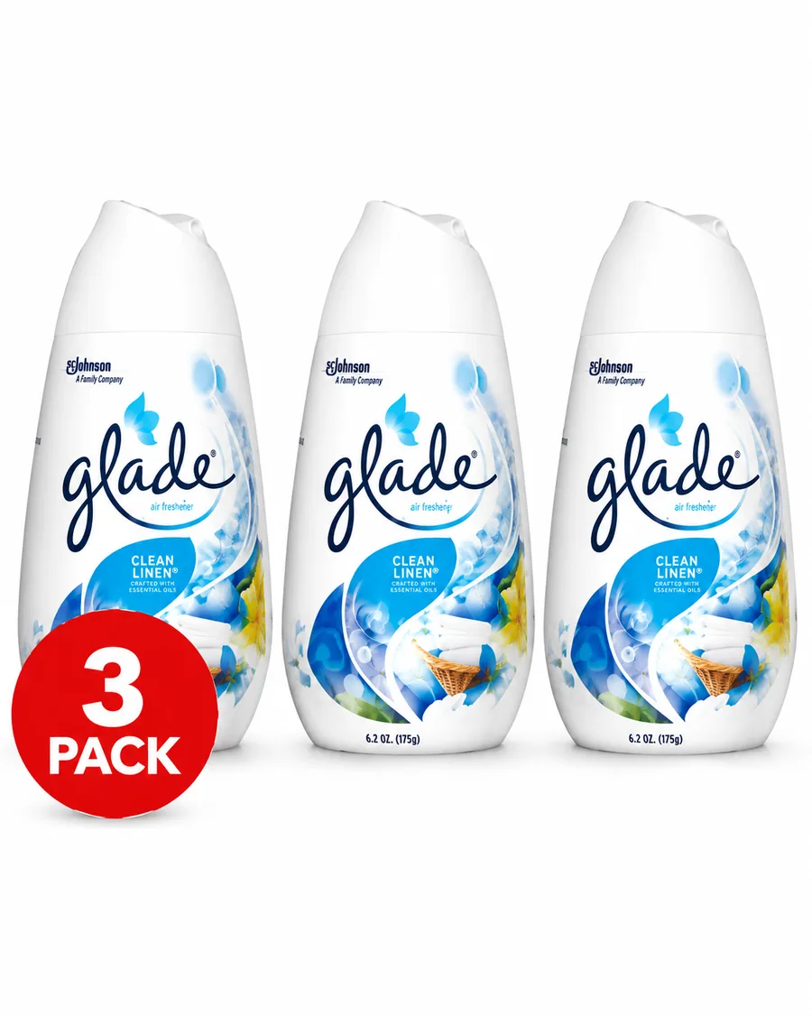 Désodorisant solide — pack de 3