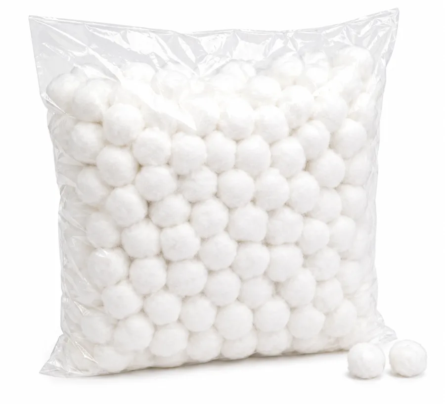 Boules de coton sac de 2000