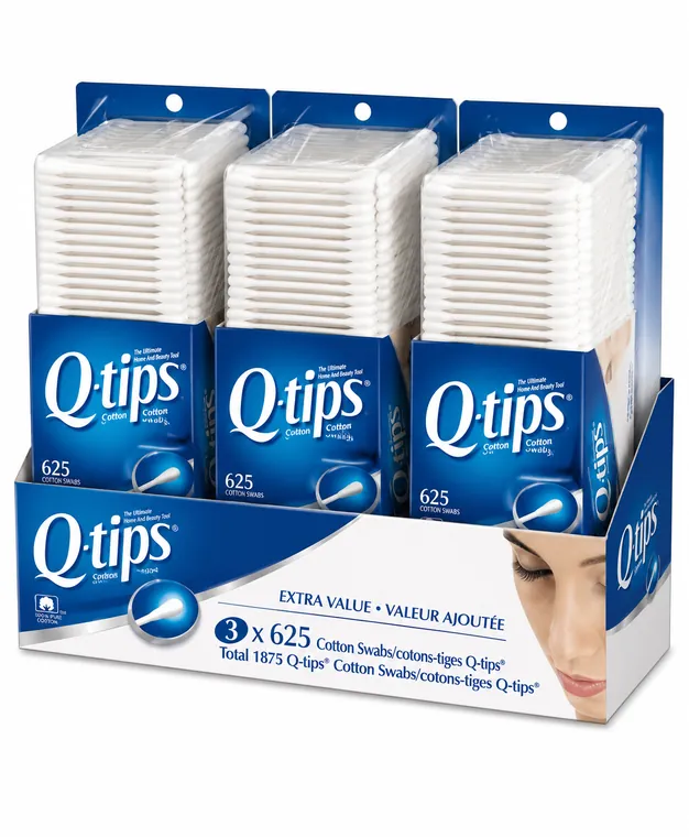 Désinfectant et nettoyant — Cotons-tiges Q-Tips (paquet de 3 · 1875)