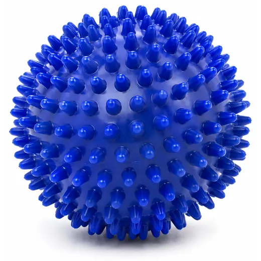Balle de massage à picots CanDo bleue