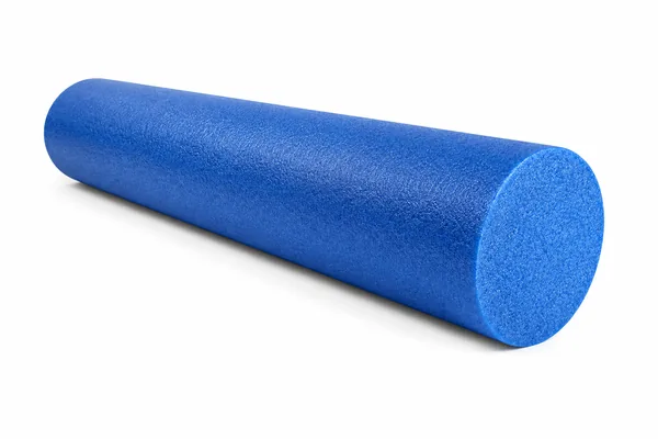 Rouleau de mousse bleu — ferme, rond complet