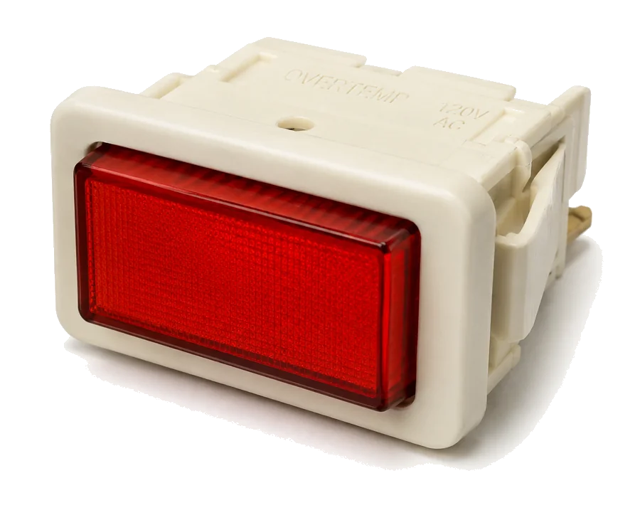 Hydrocollator — Lampe témoin de surchauffe pour unités E1, E2, SS, SS2, M2, M4 (120 V)