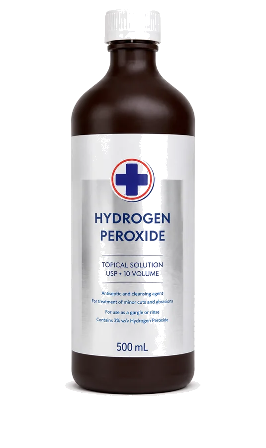 Peroxyde d'hydrogène — Solution topique 500 ml