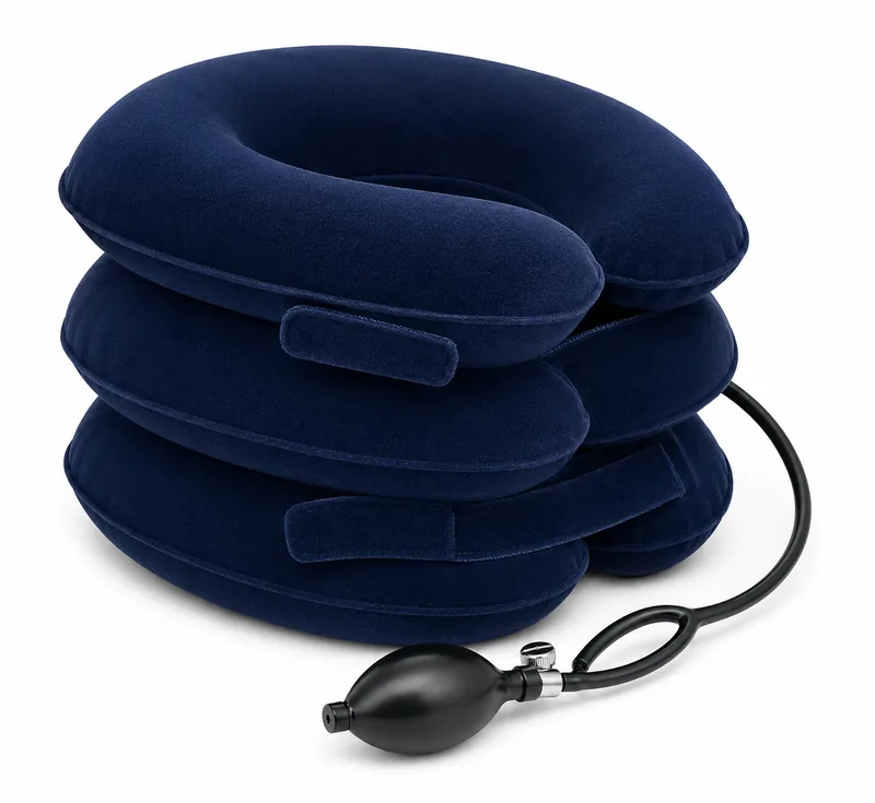 Collier de traction cervicale gonflable